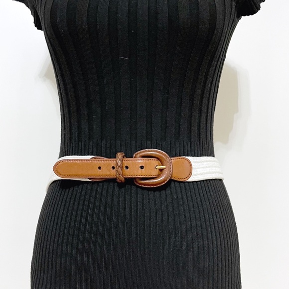 White elastic Belt - Picture 2 of 7